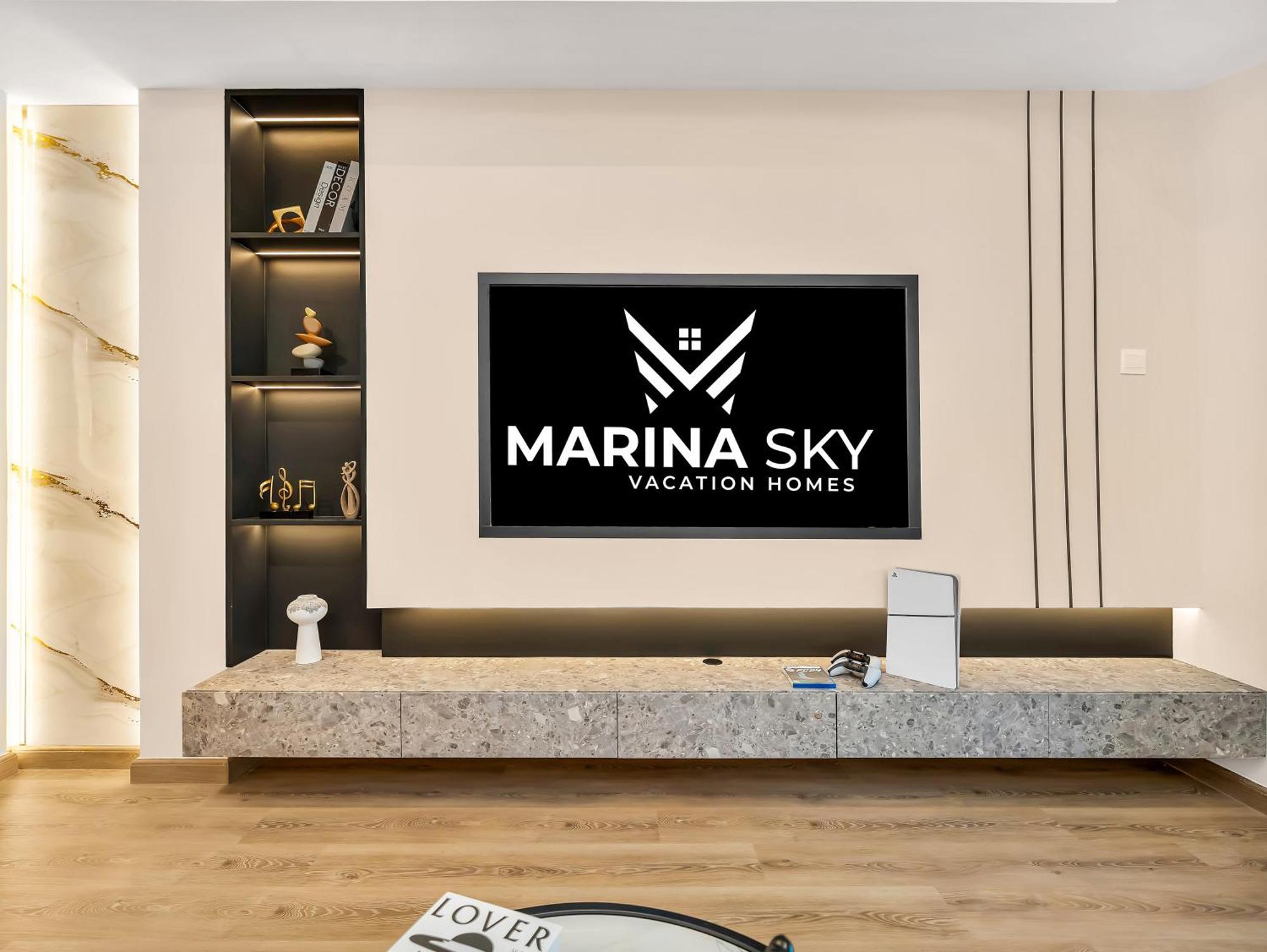 Sky High 2 Bhk- Ain & Sea View- Marina With Pool
